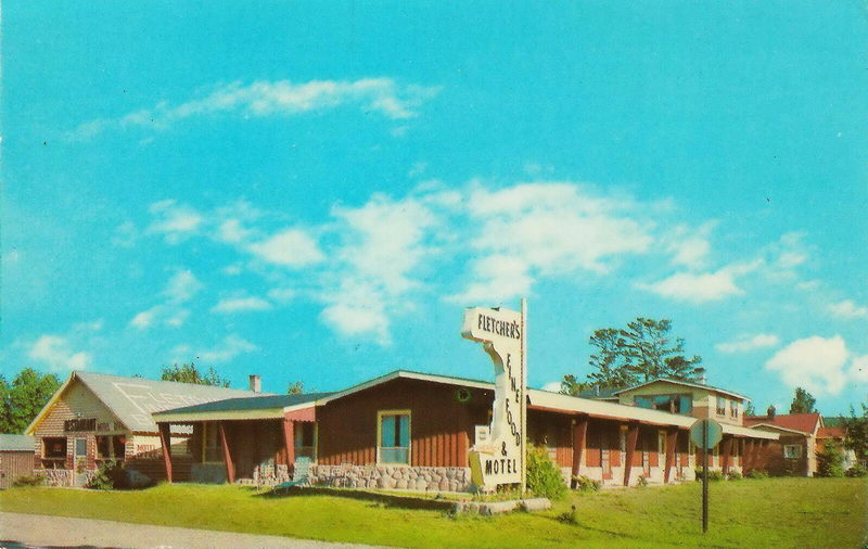 Eagle Harbor Inn (Fletchers Motel) - Postcard